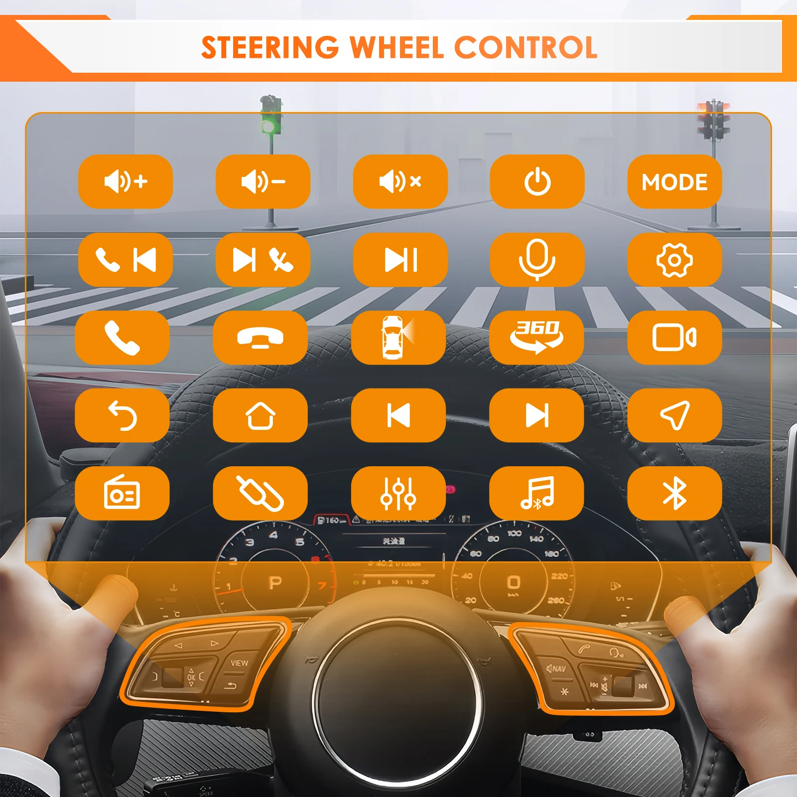 Autoradio 2 DIN Android Carplay - Mitsubishi Outlander 2 (2005-2012) - imagen 3