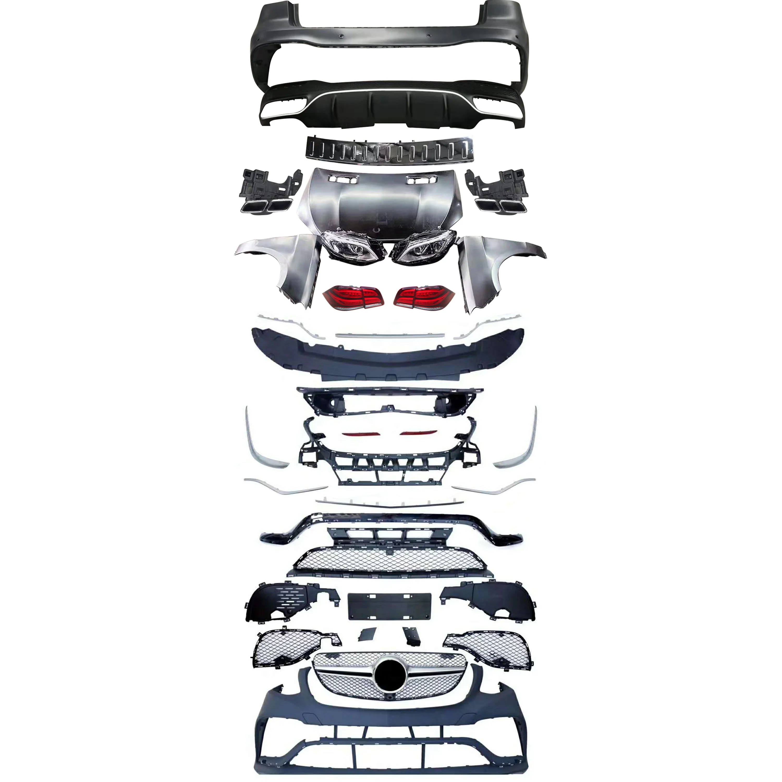 Kit completo de carrocería ML W166 a GLE63