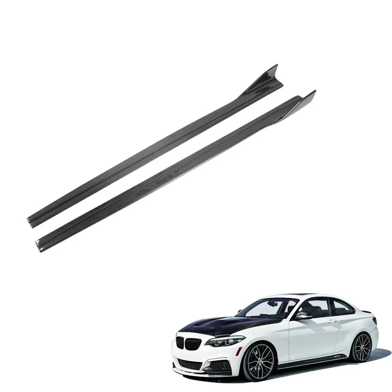Extensiones de taloneras estilo MP en carbono seco para BMW M2 F87