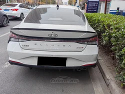Alerón de maletero ABS negro brillante – Hyundai Elantra GEN 7 2021-2024