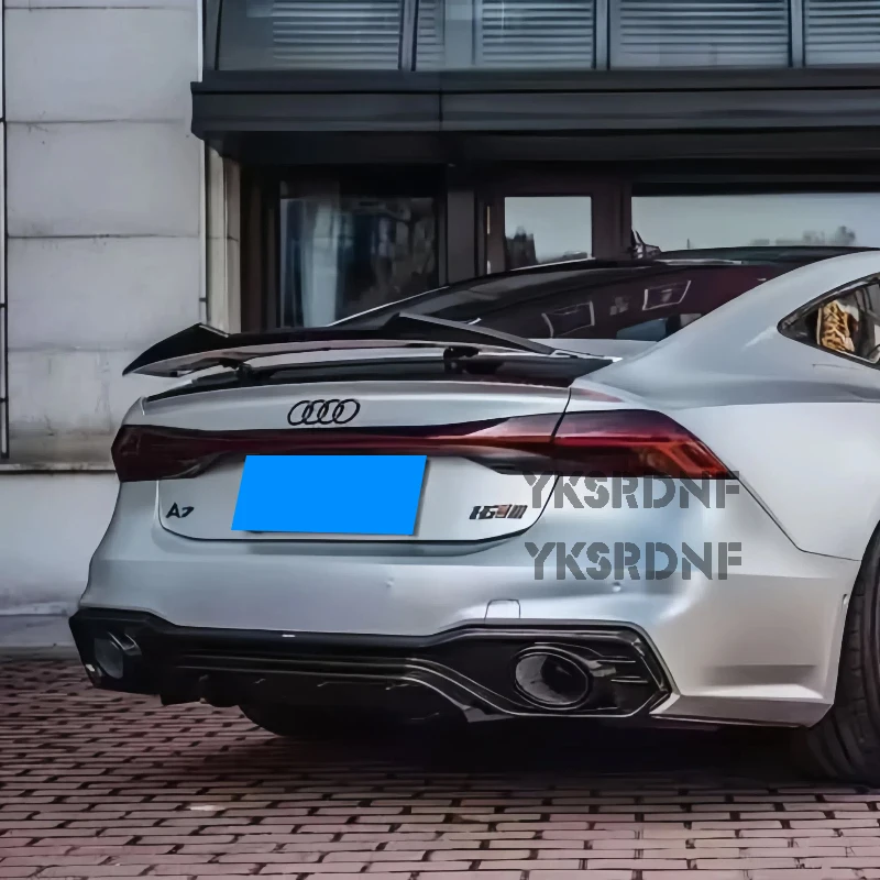 Alerón estilo murciélago para la tapa del maletero de Audi A7, S7 y RS7 C8