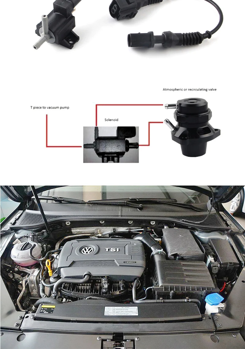 Kit válvula de descarga Audi VW SEAT SKODA 1.8/2.0 TSI TFSI - imagen 5