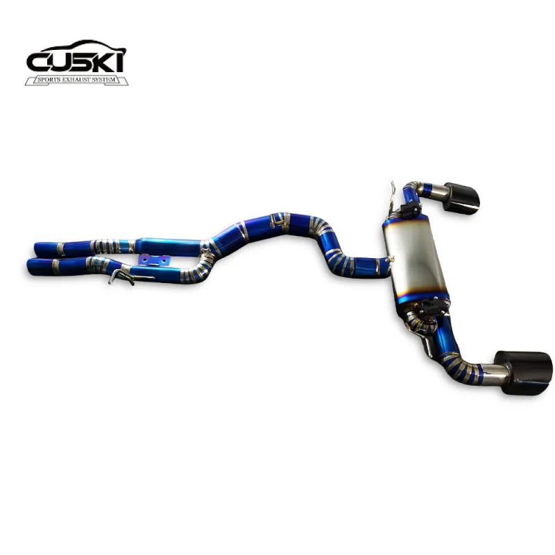 Sistema de escape cat-back de titanio para Audi RS3 2.5T (2017-2023)