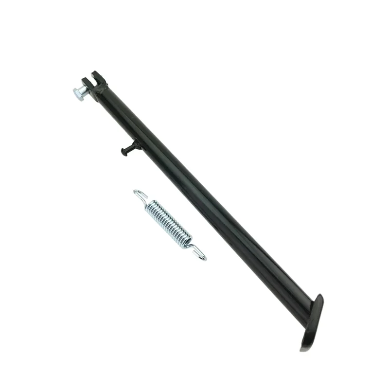 Soporte lateral motocross con tornillo de resorte marco negro - imagen 4
