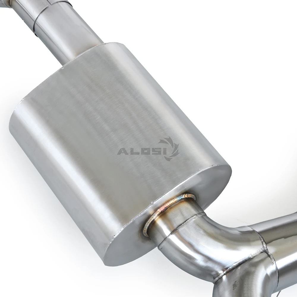 Tubo escape trasero con válvula para BMW 3 Serie F30 2.0T N20