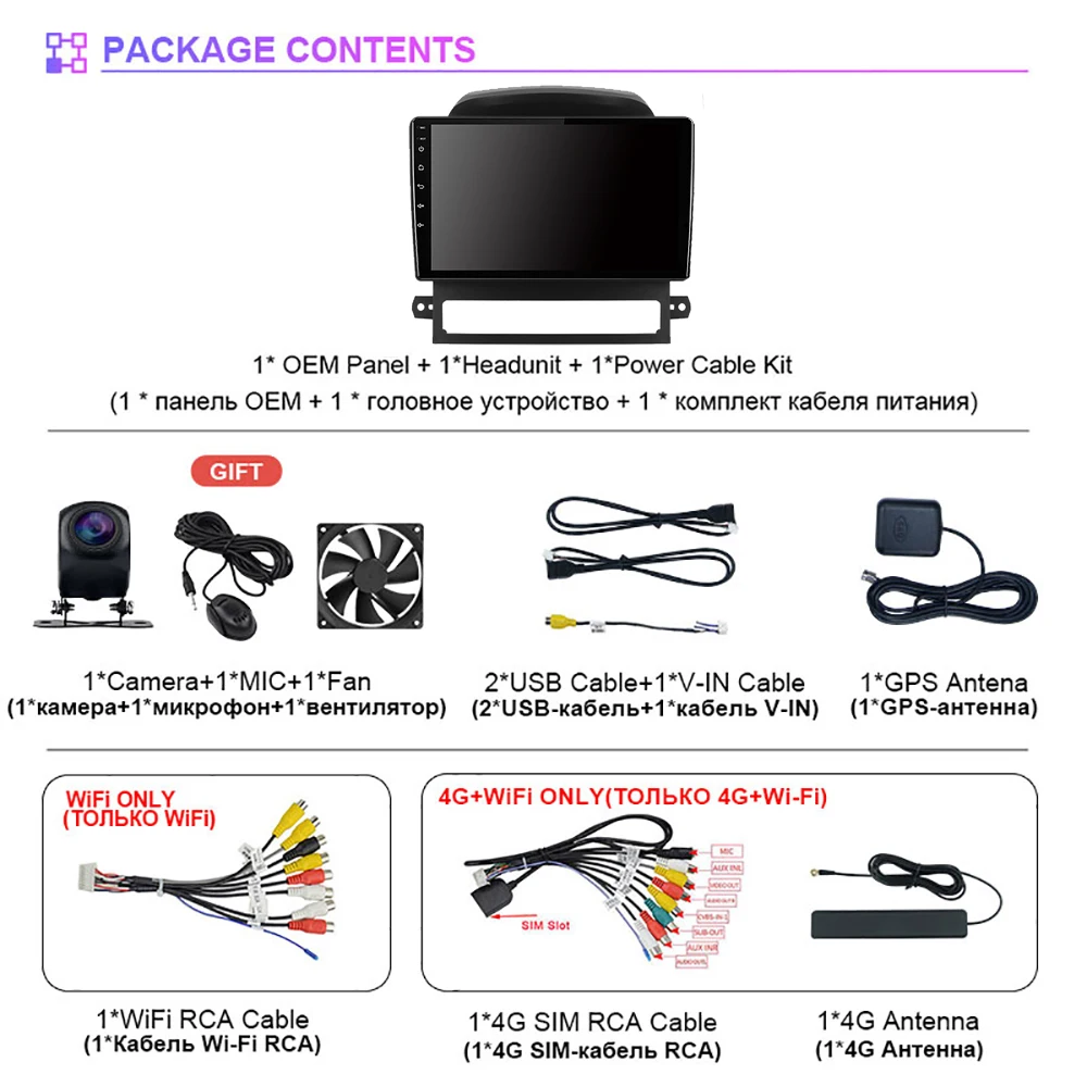 Radio Android 15 con CarPlay para Chevrolet Captiva I 2006-2011 - imagen 2