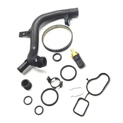 Kit de reparación de conjunto de termostato de bomba de agua EA888 para VW Golf 6 Jetta GTI MK6 Passat Audi A3 A4 A5 A6 Q3 Q5 06J 121065 F F F