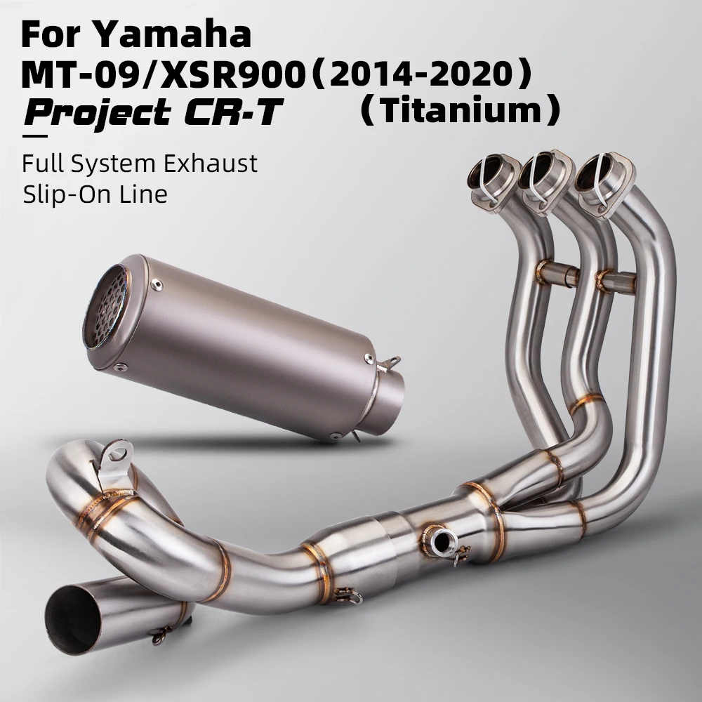 Tubo de cabecera en titanio para Yamaha