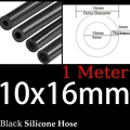 1m black 10x16mm