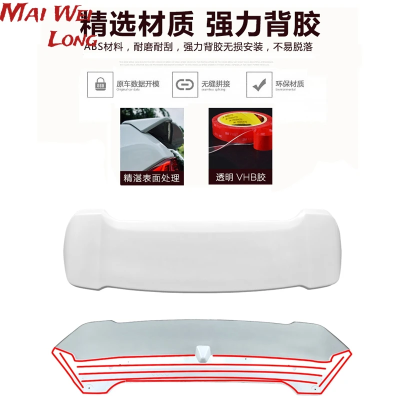 Alón trasero ABS para Mitsubishi Pajero Sport 2016-2021 - imagen 5