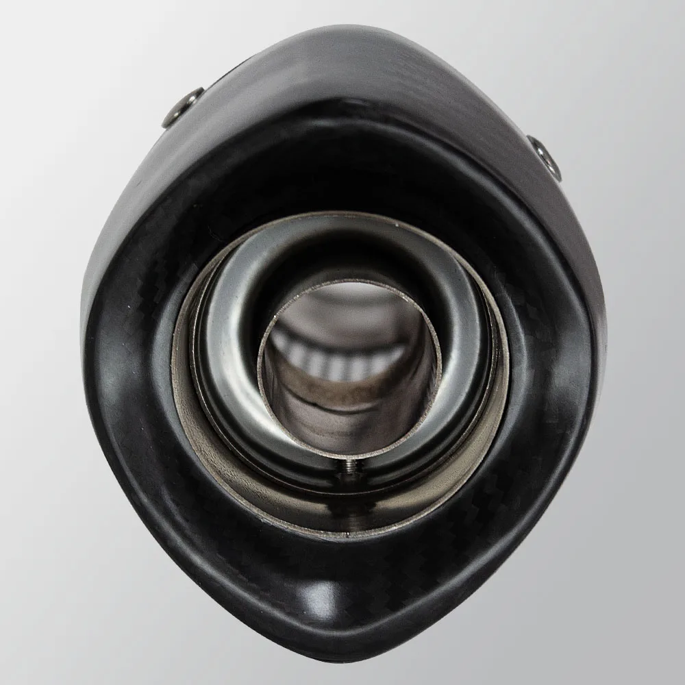 Silenciador escape moto carbono 51mm universal con DB Killer - imagen 4