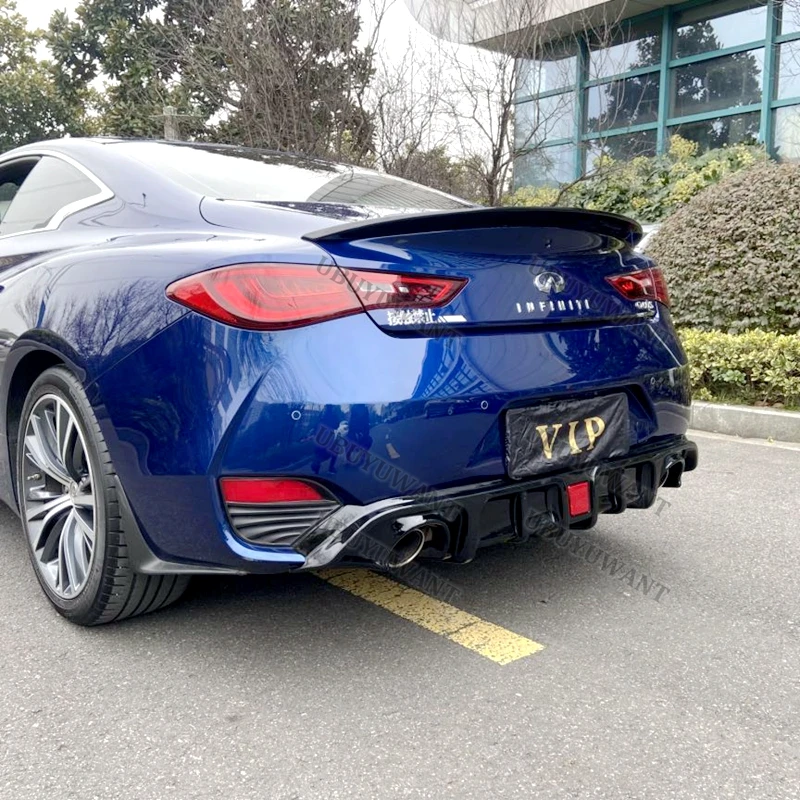 Spoiler trasero estilo labio para Infiniti Q60 Q60S