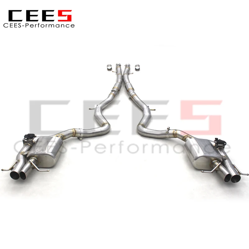 Escape Catback Inox CEES Mercedes S560 W222 4.0 Biturbo 2018