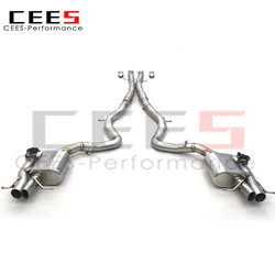 Escape Catback Inox CEES Mercedes S560 W222 4.0 Biturbo 2018
