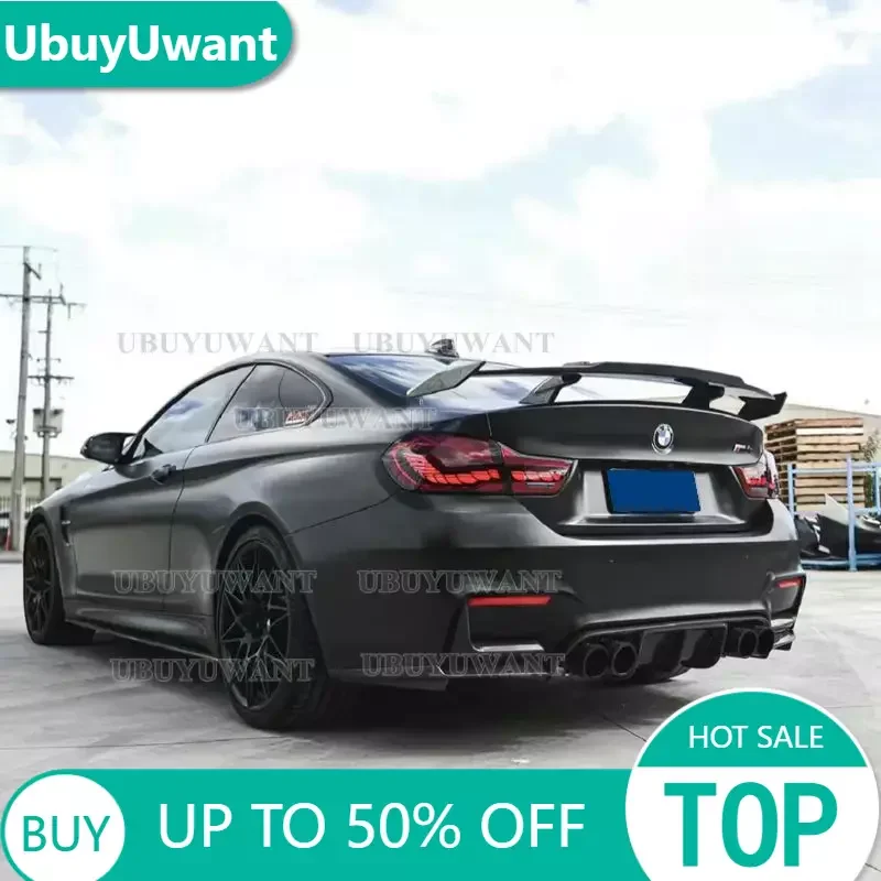 Alerón de maletero en fibra de carbono estilo GT para BMW M3/M4
