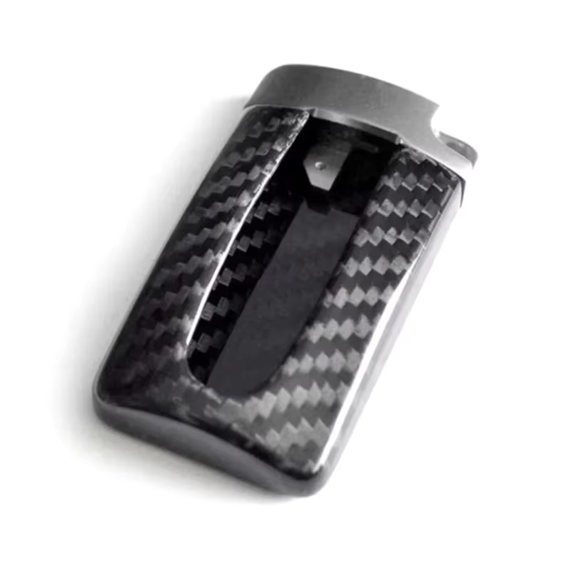 Funda llave Nissan GTR en fibra de carbono real - imagen 3