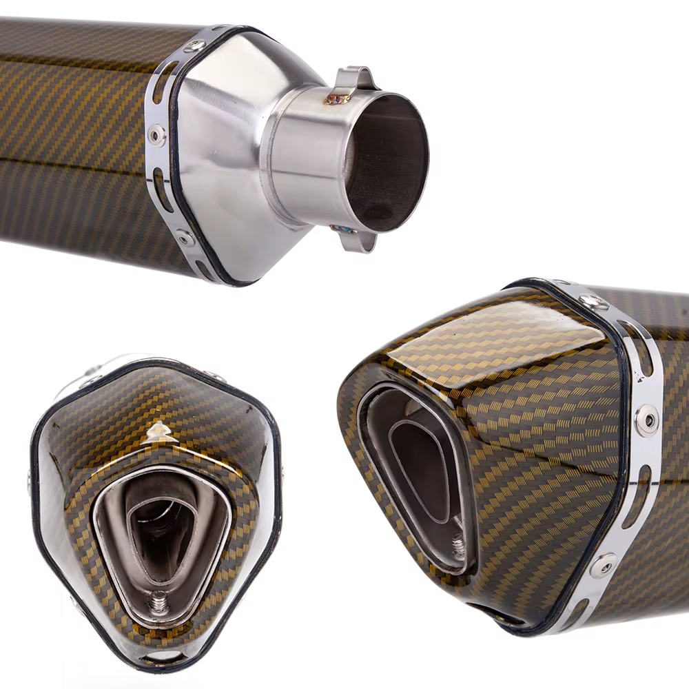 Silenciador de escape universal para moto – MT-07, MT-09 y Z900 - imagen 2
