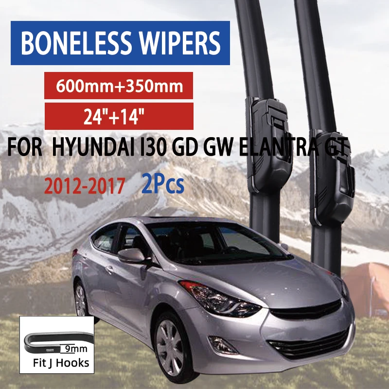 Escobillas limpiaparabrisas delanteras Hyundai i30 GD 2012-2017