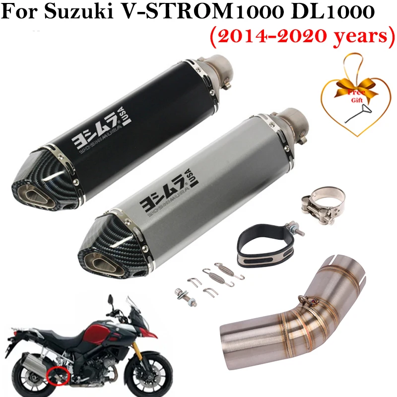 Silenciador de escape DB Killer SUZUKI V-STROM 1000 (2014-2020)