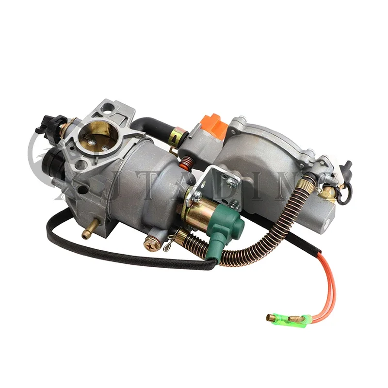 Kit de conversión de carburador de combustible Dual 188F LPG, compatible con motor GX390 190F, accesorios de estrangulador automático de 4,5 ‑ 6KW - imagen 2
