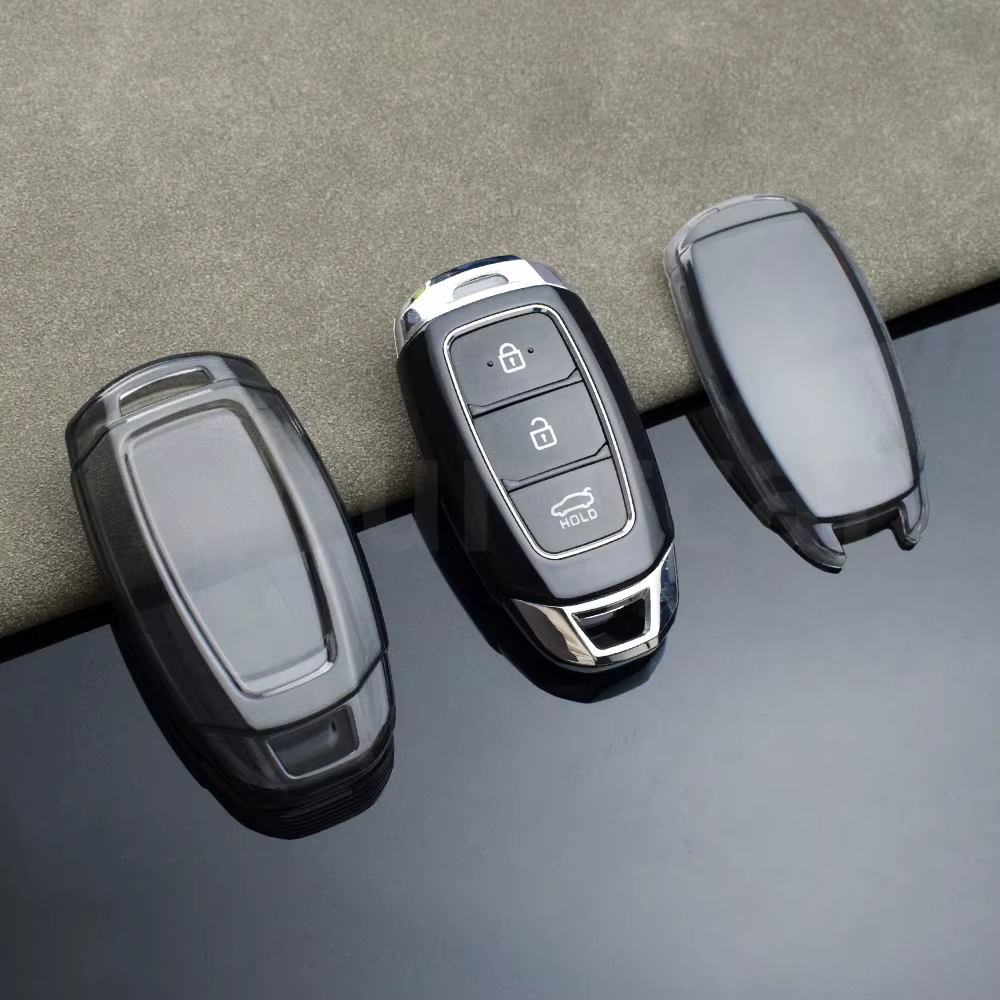 Funda de llave Hyundai en TPU transparente – i30, Kona y Santa Fe - imagen 5