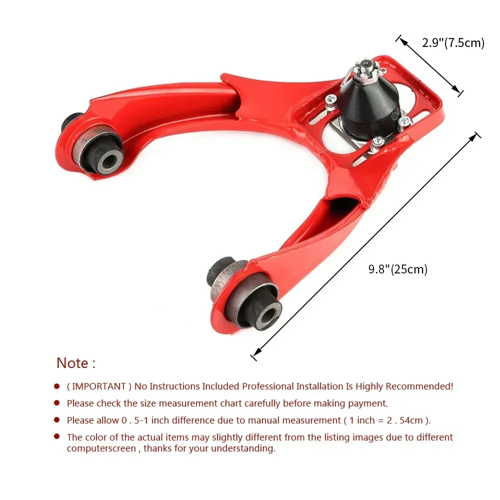 Brazo de control superior delantero ajustable – Honda Civic EK 96-00 - imagen 2