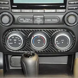 Cubierta botón embellecedor aire acond fibra carbono Mazda MX5 NC 09-15