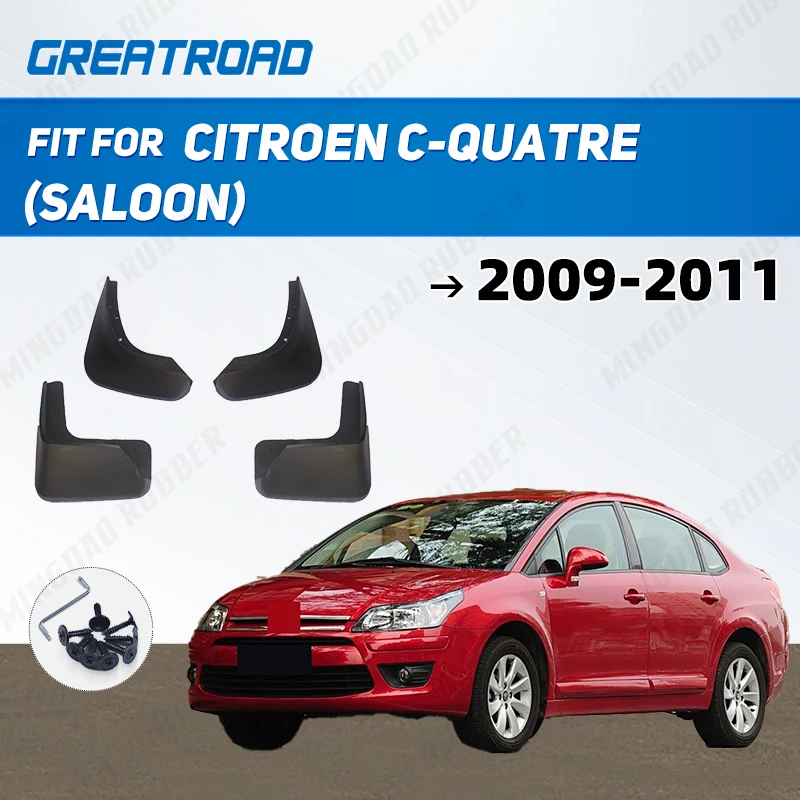 Protector guardabarros saloon Citroen C-Quatre 2009-2011