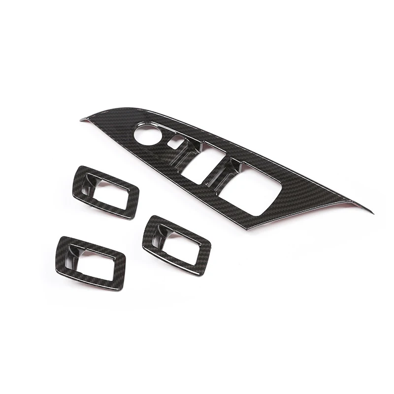 Panel interruptor ventana fibra carbono BMW X3 F25 X4 F26 2013-2017 - imagen 2
