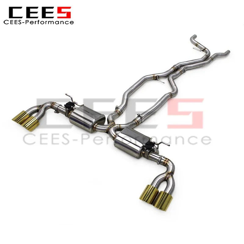 Escape Catback Cees para Porsche Cayenne S 958 3.0 T - imagen 2
