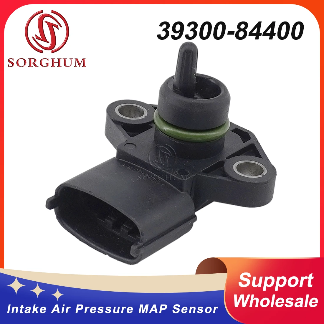 Sensor MAP de presión de aire de admisión de sorgo para Hyundai Kia 39300-84400 9490930502   Sensor de presión absoluta del colector (Mapa)