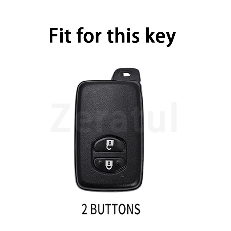 Funda de TPU para llave de coche con dos botones
