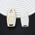 3 button white cover