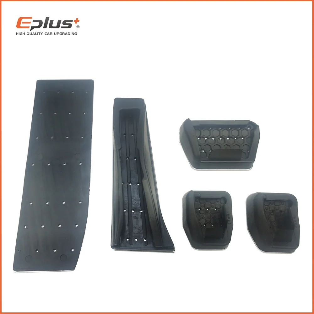 Pedales BMW negros - Detalle de acabado mate