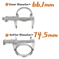 66.1mm to 74.5mm