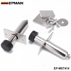 Poppers de puerta cromados de acero inoxidable para BMW E30 Serie 3