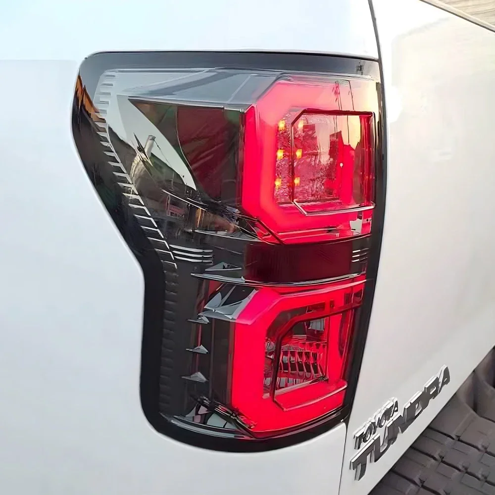 Luces traseras LED Toyota Tundra 2007-2013 señal giro dinámica - imagen 2