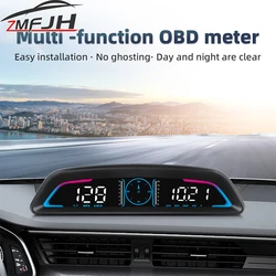 Pantalla HUD B3 G3 OBD/GPS con velocímetro digital para coche