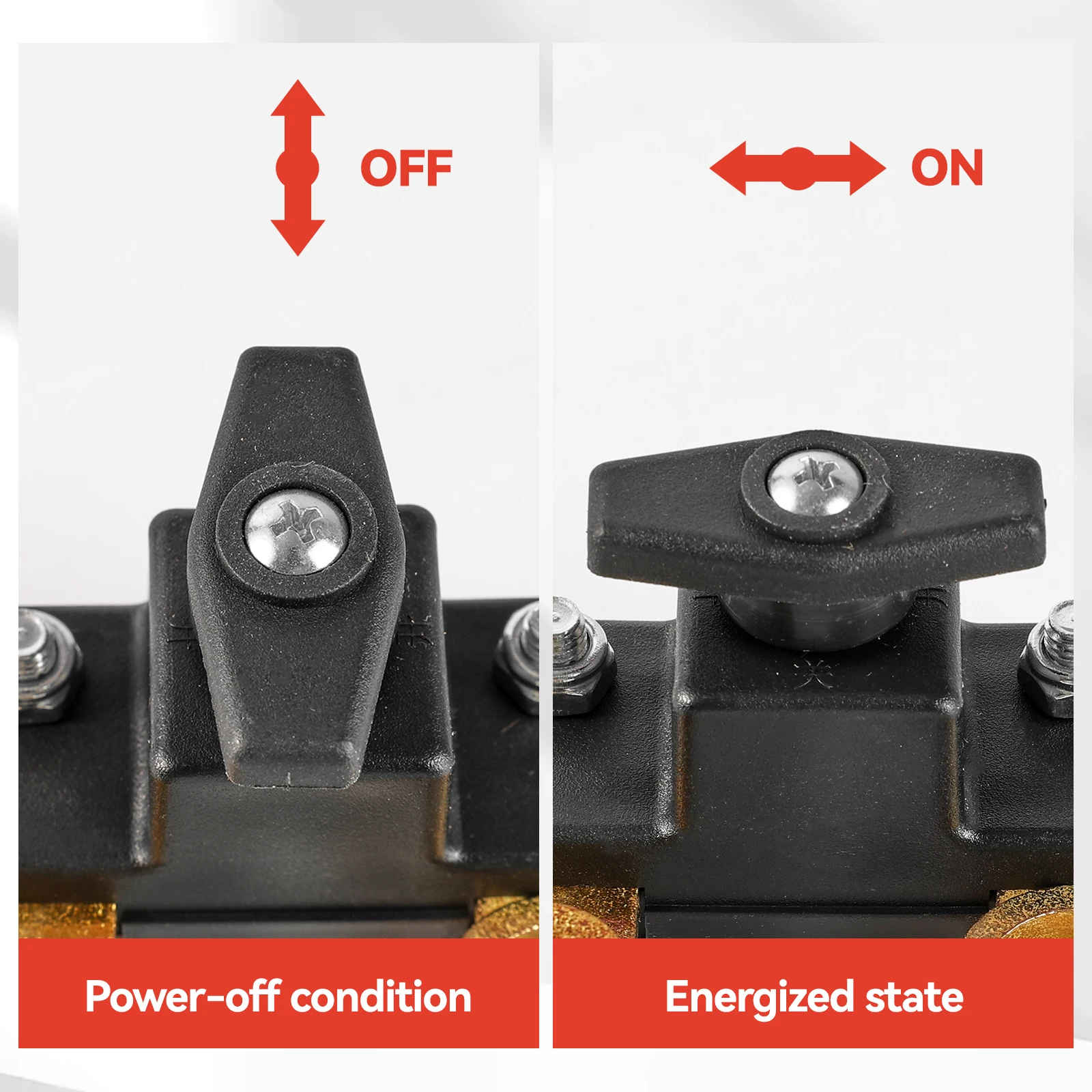 Interruptor desconexión batería 100A – universal 12V-24V - imagen 5