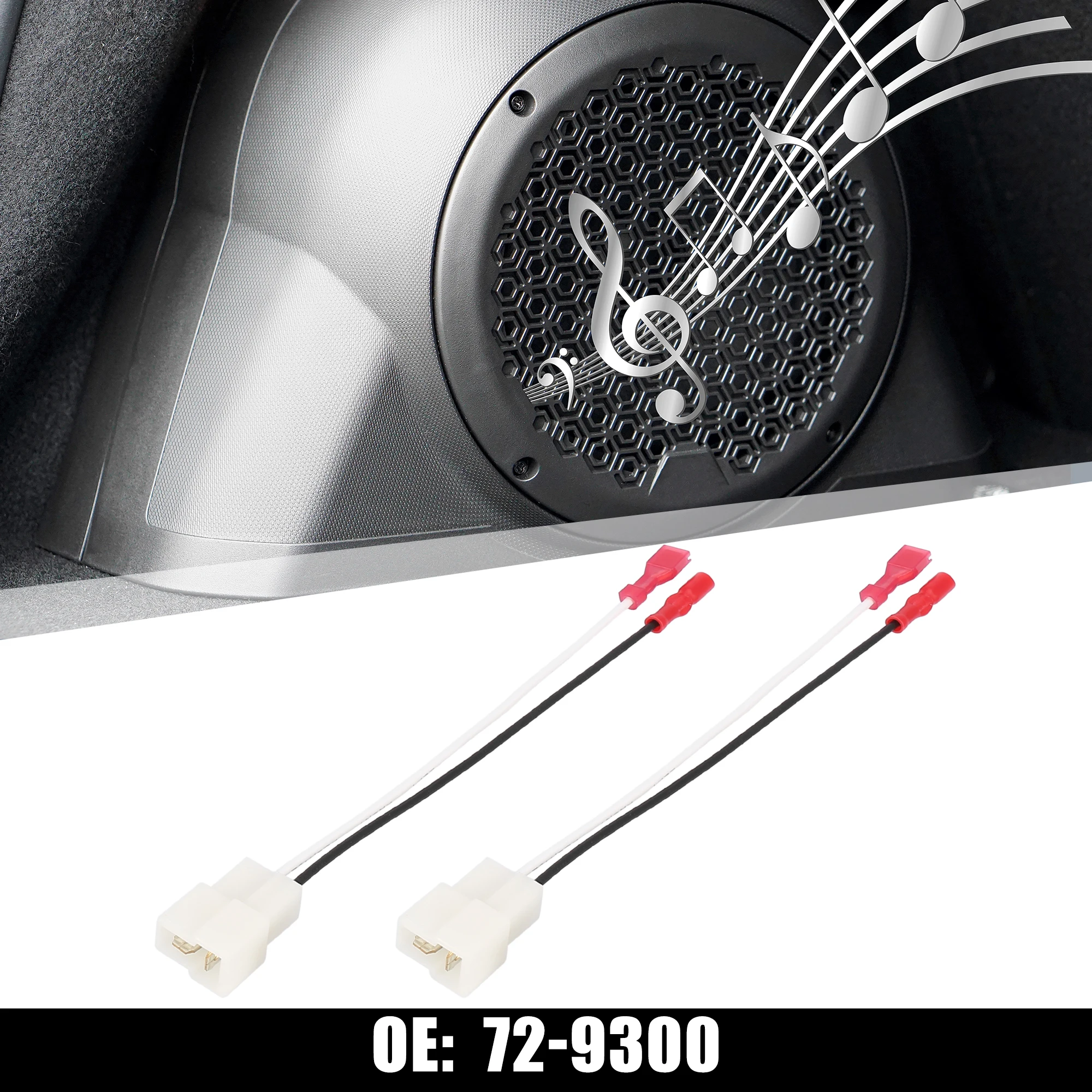 Autohaux Adaptador de cable para altavoz Nissan Sentra y Aveo