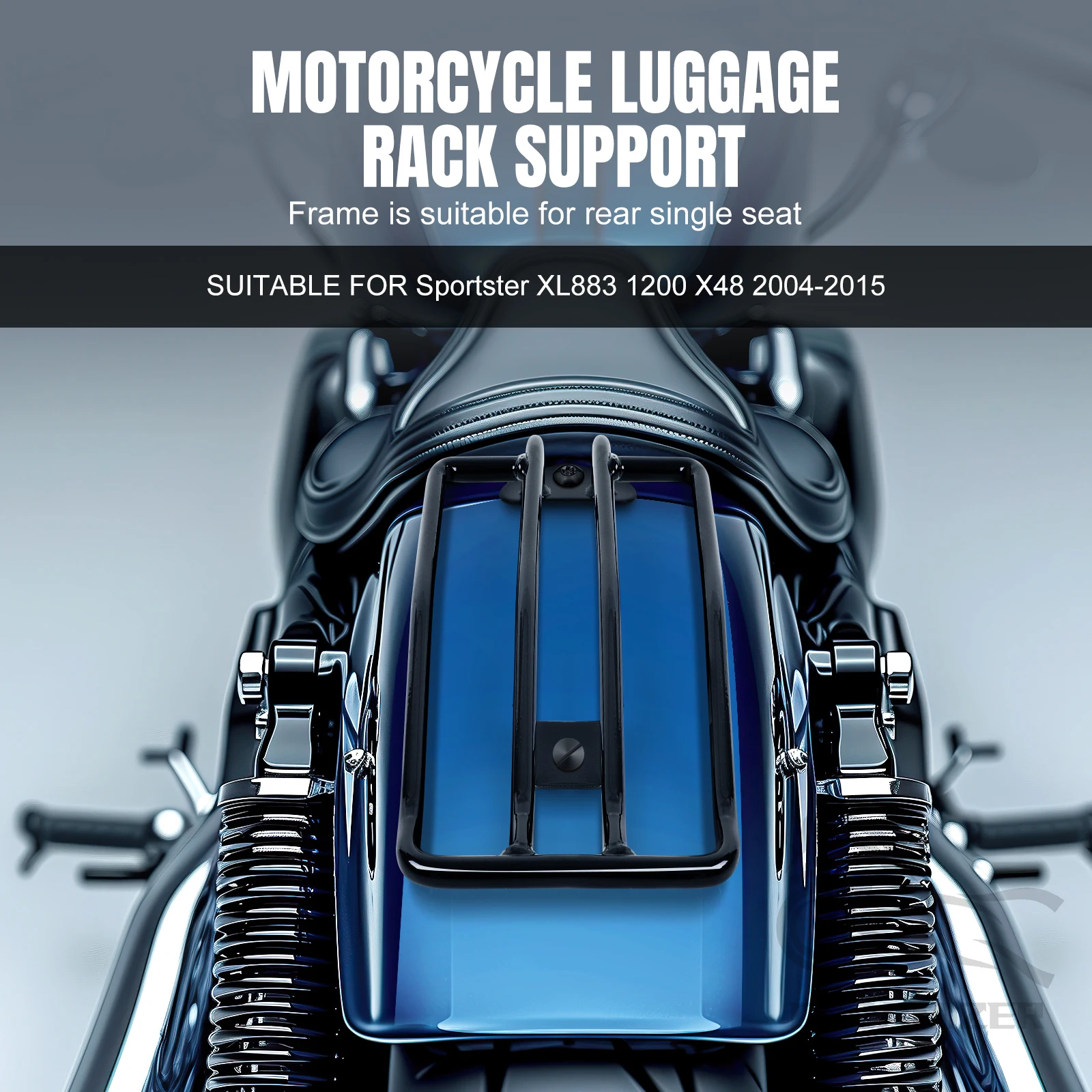 Portaequipajes trasero Harley Sportster XL 883 - imagen 3
