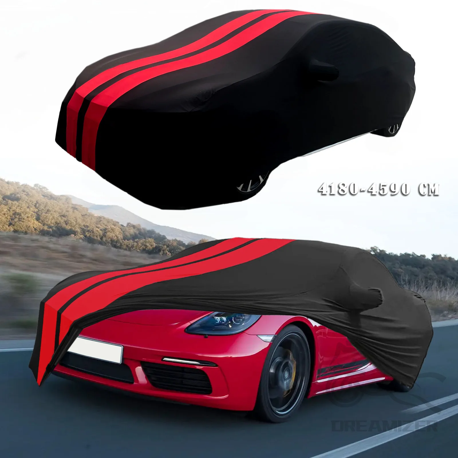 Funda protectora de terciopelo para coche – Porsche 911, 718 y 992 - imagen 2