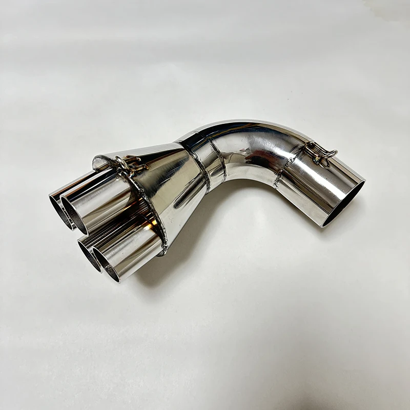 Adaptador tubo de escape acero inoxidable BMW K75 K100 K100RS K1100 - imagen 2