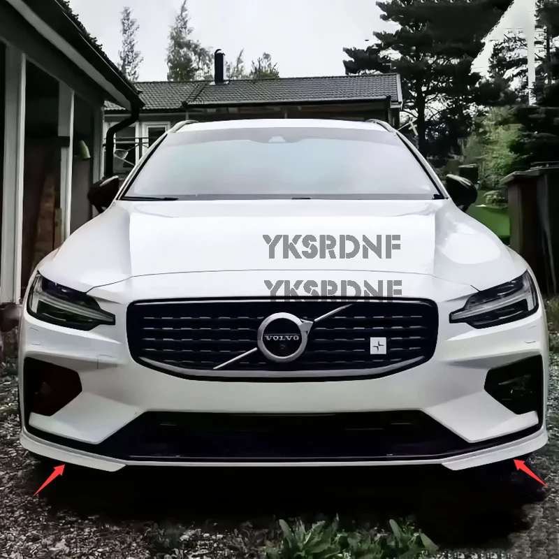 Labio delantero y alerón de maletero efecto carbono para Volvo S60/V60 2021-2025 - imagen 2