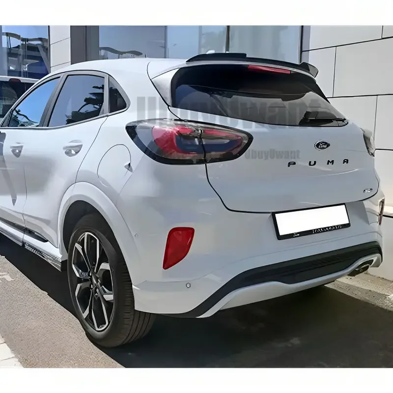 Extensión de alerón trasero ABS negro brillante para Ford Puma - imagen 4