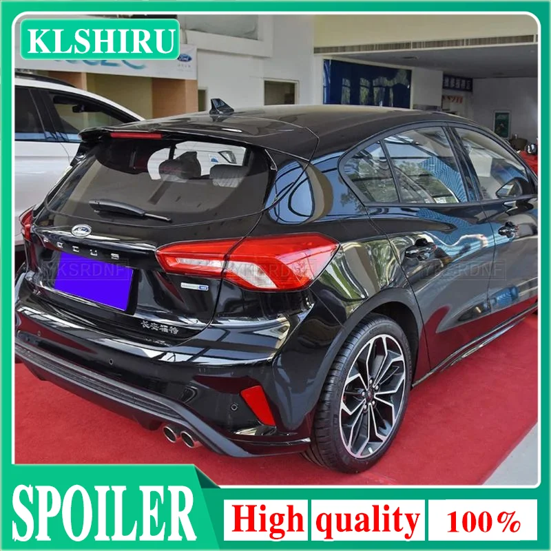 Alerón trasero ABS negro brillante Ford Focus Hatchback 2019-2021