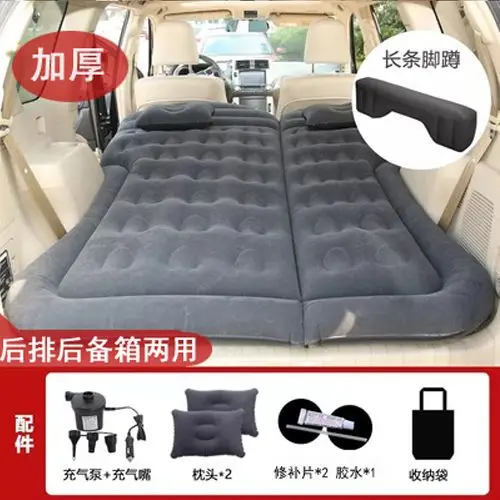 Colchón inflable maletero SUV – Cama de viaje resistente y reversible - imagen 5