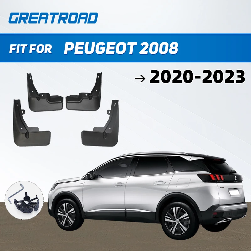 Guardabarros Peugeot 2008 (2013-2022) – Delantero y Trasero