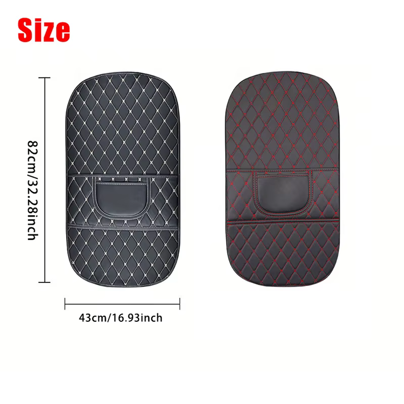 Protector antipatadas cuero PU para asiento trasero Audi A4 - imagen 2