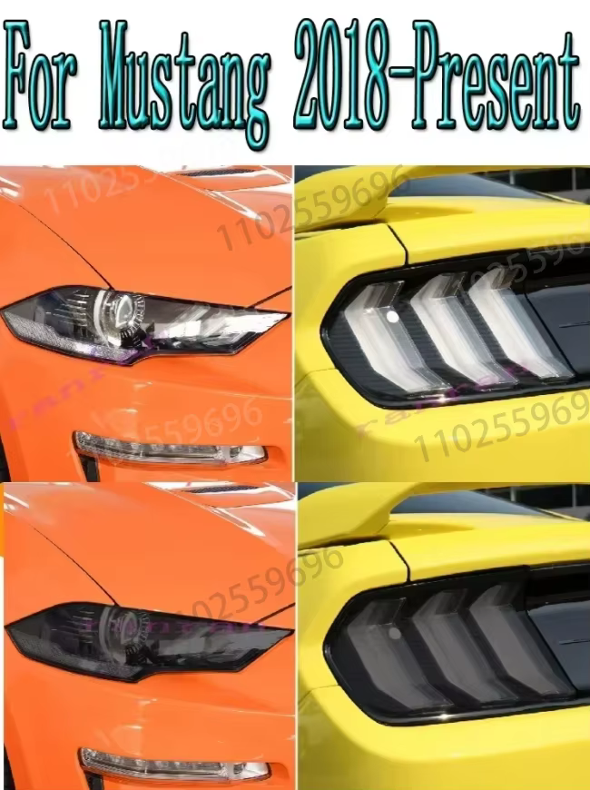 Película protección faros traseros TPU tintados – Ford Mustang Shelby GT500 2018+ - imagen 2